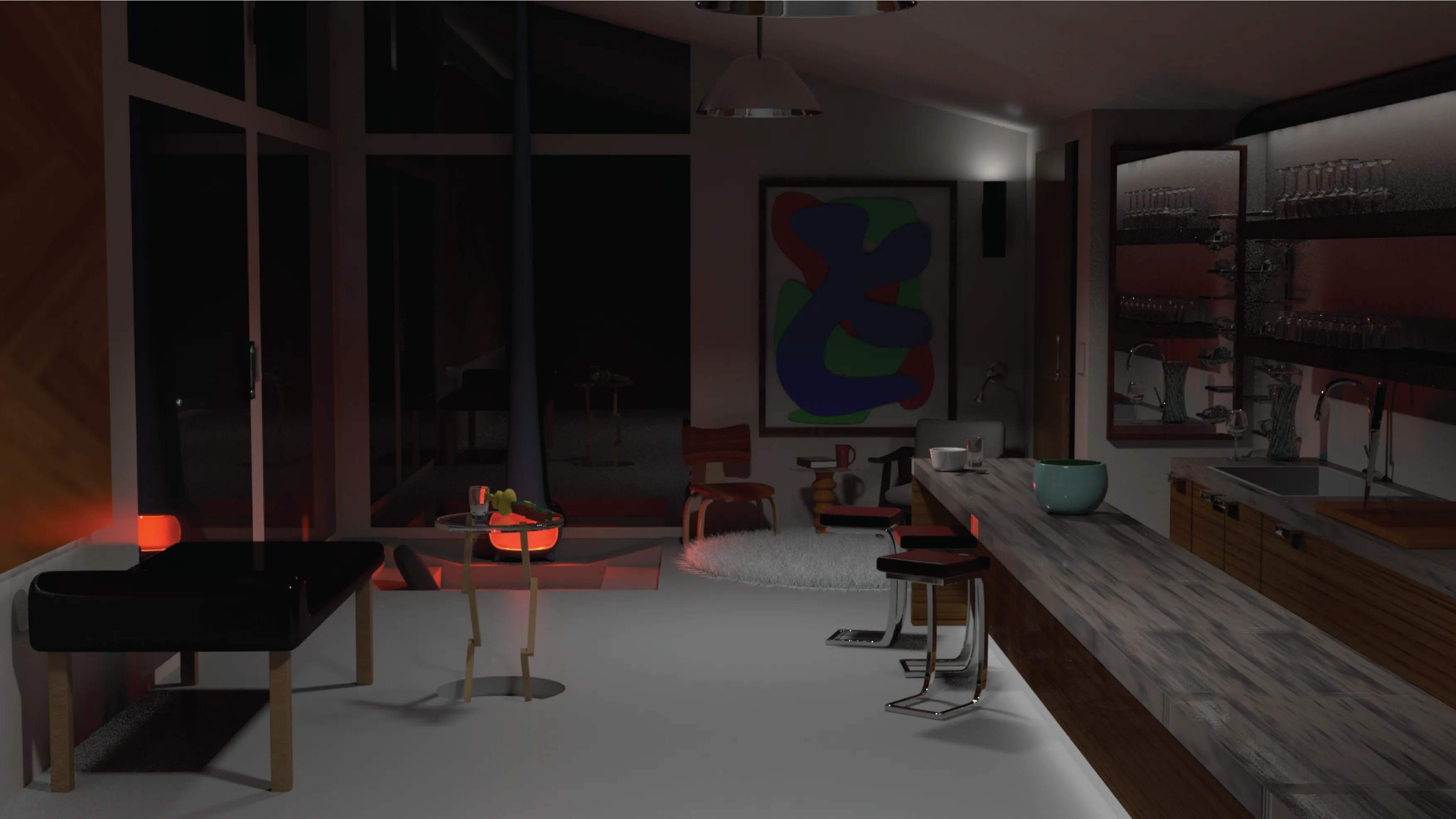 3D model render 1