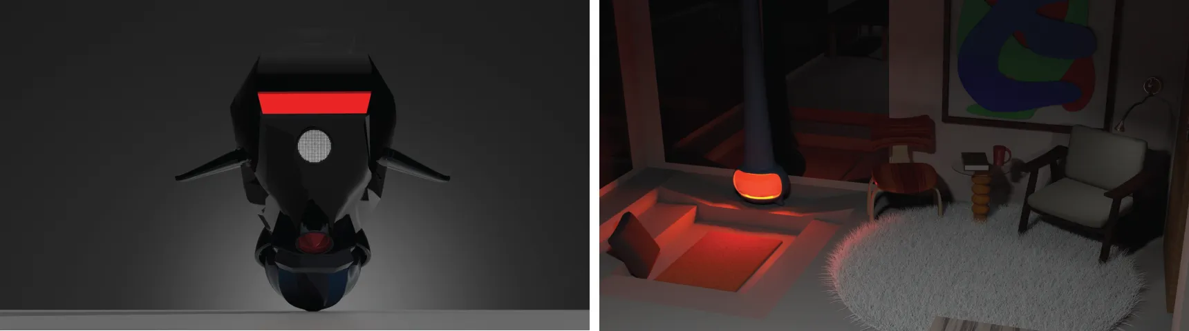 3D model render 2