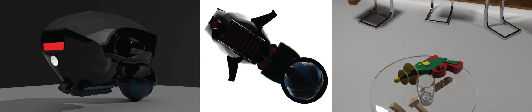 3D model render 3